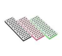 PATIKIL 70mm Extra-Grossola Sci Snowboard Pietra Diamantata 3pz Sci Lama Affilatrice Diamante Lama Lime Snowboard Pietra per Affilare Multicolore