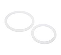 PATIKIL 70mm Regolare e 86mm Set cerchio Tenuta Silicone Bocca Larga 1Set/20pz Guarnizioni Riutilizzabili No Perdita per Barattolo Tappi Mason Traslucido