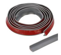 PATIKIL 79 Pollice Soglia Doccia Pieghevole Diga Acqua, Barriera Stopper Doccia Autoadesiva per Protezione Contro Schizzi per Porta Doccia Senza Cornice, Grigio (0.8"Lx0.5"P)