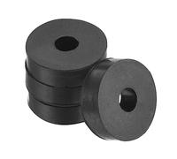 PATIKIL 7mm ID x 25mm OD Vibrazione Isolamento Gomma Rondelle, 4pz Smorzamento Tamponi Meccanico Anti Vibrazione Ammortizzatore per Condizionatori d'Aria HVAC