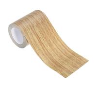 PATIKIL 8cm x 4.57m Pellicola Adesiva Legno, Nastro Autoadesivo Realistico con Texture per Riparazioni di Pavimenti Porte Mobili Armadi Scrivanie, Rovere Marrone
