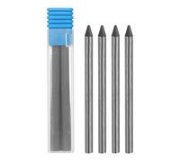 PATIKIL 8Pcs 5.6mm 8B Mine Di Ricarica Per Matite Da Falegname, Mine Solide E Resistenti A Secco Per Matite Meccaniche Da Costruzione Arte E Disegno, Nero