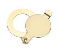 PATIKIL 9/16" Copri Spioncino Privacy Porta Spioncino Protettore per Casa Sicurezza Appartamento Hotel Imitazione Oro