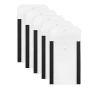 PATIKIL 9,4" x 6,7" Porta Cartelli Magnetica, 5pz Cornice Espositiva Magnetica A4 Doppio Lato per Vetrine Ufficio Frigorifero, Busta Documenti Verticale