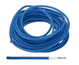 PATIKIL 9,8 Piedi 18AWG Cavo Elettronico, -30 a 200 Gradi Celsius Cavo Elettrico Flessibile in Silicone Isolato Resistente Alte Temperature per Lampada Caldaia Riscaldatore, Blu