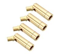 PATIKIL 90/350 Gradi Inclinato Soffitto Luce Adattatore, 4pz M10 Filetto Lampadari Soffitto Pendente Illuminazione Adattatore per Angolo o Irregolare Soffitto, Champagne Oro