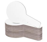 PATIKIL 9x5 Lavagne a Secco Portatili, 24pz Lavagna Cancellabile Secco Paletta per Risposta Doppio Cerchio Laterale Portatile per Giochi Votazione Insegnamento Ufficio Feste