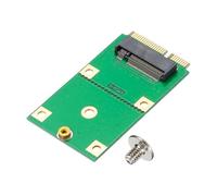 PATIKIL Adattatore Di Estensione M2 NVME SSD Per Trasferimento 2242-MSATA Adattatore Di Estensione M.2 Per Cambiare Dimensioni Lunghe Con Cacciaviti Verde