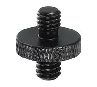 PATIKIL Adattatore Vite Treppiede 1/4" Maschio a M6 Maschio, Vite per Microfono Vite Fotocamera Convertitore a Doppia Testa per Supporto Microfono Accessori Braccio Magico