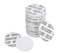 PATIKIL Adesiva Rotonda In PS Sensibile Alla Pressione Resistente Alla Manomissione Per Sigillatura Di Coperchi In Plastica Vetro Metallico Protezione Per Barattoli E Bottiglie.