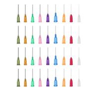 PATIKIL Aghi Dosaggio Punta Smussata da 1", 45pz 9 Diverse Calibri per Dosatori Liquidi Industriali Lure Lock per Riempire Inchiostri Liquidi, Colla Adesiva