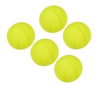 PATIKIL Ammortizzatore Vibrazioni Tennis, 5pz Ammortizzatori Racchette Tennis Silicone, Smorzamento degli Urti per Racchetta e Corda Tennis, Giallo
