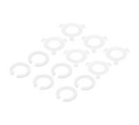 PATIKIL Anelli per Paralumi E27 a E14, 1 Set Adattatore Paralume Anelli Riduttori Convertitori Supporto Luce per Lampada da Terra da Tavolo, Bianco