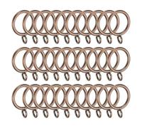 PATIKIL Anelli Per Tendine Con Occhielli Da 1 Pollice Di Diametro Interno, 30 Pezzi Anelli Metallici Per Tendine Perfici Per Asta, Tonalità Rame