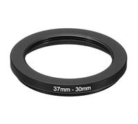 PATIKIL Anello di Riduzione Metallico da 37mm a 30mm, Anello Adattatore Filtro Obiettivo Fotocamera Anello Adattatore Filtro in Alluminio per Paraluce Obiettivo Fotocamera, Nero