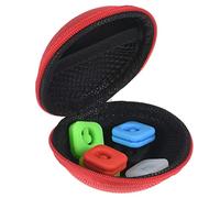 PATIKIL Antivibrazioni Tennis in Confezione Regalo Rossa, 6 Pezzi Ammortizzatori per Tua Racchetta Tennis e Corde, Blu, Verde, Giallo, Nero, Trasparente, Rosso