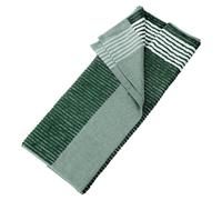 PATIKIL Asciugamano Caddy Grande 22" x 44", 1pz Asciugamani da Golf Stile Caddie in Cotone per Borse da Golf Golfisti Tour Player Club, Verde-Bianco