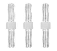 PATIKIL Barra Filettata Doppia M10x60mm 3 Pezzi In Acciaio Inox 304