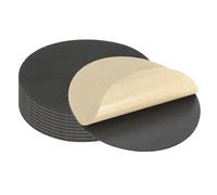 PATIKIL Base Lampada in Feltro da 4 Pollici di Diametro, Confezione da 10 Pezzi, Spessore 2Mm, Adesivo in Schiuma Eva Antiscivolo per Protezione Tappetino per Lampada Fai da Te, Nero