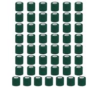 PATIKIL Benda Autoadesiva 177" X 2", 50 Pezzi Benda Elastica Autoaderente Traspirante Per Polso Caviglia sport Atletica, Verde Scuro