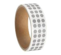 PATIKIL Bollini Adesivi Colorati 1/4", 1000Pz Etichette Adesive a Pois Colorati, Adesivi Circolari Vuoti, Adesivi Rotondi con Prezzo per Inventario, Garage, Aula, Ufficio, Garage, Grigio