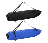 PATIKIL Borsa Sostitutiva Per Sedia Da Campeggio Piegevole, 2 Pezzi Borsa Trasporto Per Sedie Da Campeggio Con Cintura Regolabile Spalla Per Immagazzinaggio Esterno Pesca, Blu, Nero