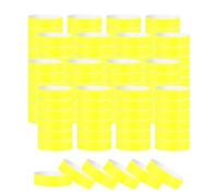 PATIKIL Braccialetti Carta Eventi, 1200Pz Braccialetti Festa Neon, Braccialetti Impermeabili Colorati Identificazione Concerti, Braccialetti Polso per Ingresso Bar Verde Lime Fluorescente