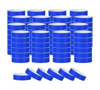 PATIKIL Braccialetti Carta per Eventi, 1200Pz Braccialetti Festa Neon, Braccialetti Impermeabili Colorati Identificazione Concerti, Braccialetti Polso per Ingresso Bar Blu