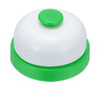 PATIKIL Campanello di chiamata, da 7,2 cm, piccolo, da scrivania, per reception, bancone, cena, bar, hotel iochi, verde, 1 confezione