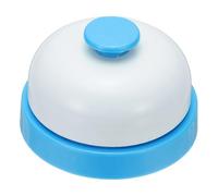 PATIKIL Campanello di chiamata, da 7,2 cm, piccolo, da scrivania, per reception, bancone, cena, bar, hotel iochi, blu, 1 confezione