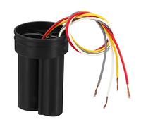 PATIKIL CBB60 5+3uF Funzione Condensatore,1pz AC 450V 4 Fili 50/60Hz Cilindro 1.95 x 3" per Acqua Pompe, Lavatrici Macchine, Auto Adescamento Pompa Motore Avviamento