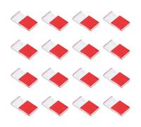 PATIKIL Clip per Strisce Led, 50 Pezzi Adesivi con Vite Morsetto di Fissaggio Staffa di Montaggio per Gestione Cavi per Strisce Luminose da 0,47"/12 Mm di Larghezza