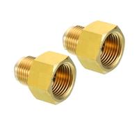 PATIKIL Connettore 5/8" Femmina Flare x 1/2" Maschio Svasato, SAE 45 Gradi Raccordo Tubo Adattatore Accoppiatore Giunto Tubi Raccordi Rapidi Adatto per Refrigerazione HVAC