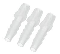 PATIKIL Connettore Maschio 1/8" G x Barb 1/4", 5 Pezzi Connettore Tubo Acquario dell"Aria, Accessori Acquario Adattatore per Raccordo a Compressione per Acqua Aria Carburante
