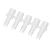 PATIKIL Connettore Maschio 3/8" Barb x 3/8" G, 5 Pezzi Connettore Tubo Acquario dell"Aria, Accessori Acquario Adattatore per Raccordo a Compressione per Acqua Aria Carburante