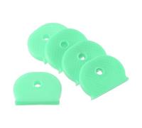 PATIKIL Copertura Tappo Chiave, 20pz Coperture Identificative Chiavi Tag Codifica Marcatore Manicotto in Silicone a Semicerchio per Ufficio Casa Appartamento, Verde Chiaro