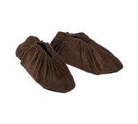 PATIKIL Copriscarpe, 1 Paio Riutilizzabili Anti Scivolo Stivale e Scarpe Copertura Spessore Lavabile Scarpa Protezione Copertura per Casa Interno Tappeto Pavimento, Marrone