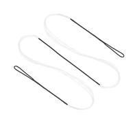 PATIKIL Corda per Arco Ricurvo, Corde Tiro Arco Sostituzione 14 Fili Corda Arco Lungo per Attrezzatura Tiro Arco Universale, Bianco Amo 54"(Effettivo 50")