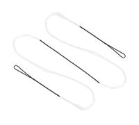 PATIKIL Corda per Arco Ricurvo, Corde Tiro Arco Sostituzione 14 Fili Corda Arco Lungo per Attrezzatura Tiro Arco Universale, Bianco Amo 58"(Effettivo 54")