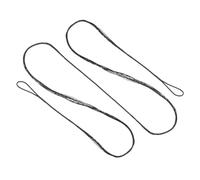 PATIKIL Corda per Arco Ricurvo, Corde Tiro Arco Sostituzione 14 Fili Corda Arco Lungo per Attrezzatura Tiro Arco Universale, Nero Amo 68"(Effettivo 64")