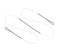 PATIKIL Corda per Arco Ricurvo, Corde Tiro Arco Sostituzione 14 Fili Corda Arco Lungo per Attrezzatura Tiro Arco Universale, Bianco Amo 66"(Effettivo 62")