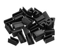 PATIKIL Cucina Lavello Rack Piedini, 30pz 7mm ID Plastica Lavello Protettivo Sostituzione Piedini per Cucina Lavello Griglia, Nero