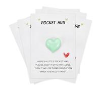 PATIKIL Cuore Abbraccio Tascabile 6 Pezzi 18mm Verde