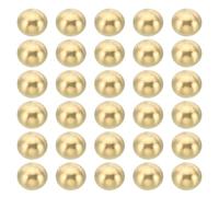 PATIKIL Dado Cieco M4x10mm, 30Pz Cappucci Copri-Dado Bulloni in Ottone Dadi a Cappuccio a Filettatura per Viti Decorazione per Lampade, Mobili o Progetti Fai da Te