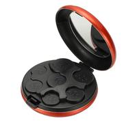 PATIKIL Dispensatore Di Monete, Organizzatore Portatile Di Monete Sorter Di Cambio Custodia Compatta In Alluminio Per Portamonete Auto Tasca Quarto Dime Nickel, Arancione