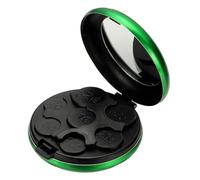 PATIKIL Dispensatore Di Monete, Organizzatore Portatile Di Monete Sorter Di Cambio Custodia Compatta In Alluminio Per Auto Portafogli Tasca Quarter Dime Nickel, Verde