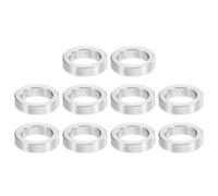 PATIKIL Distanziali Acciaio Inossidabile M8, 10Pz Rondelle Metallici Guarnizione Acciaio Inossidabile 8,2mm ID x 12mm OD x 3mm L Rotondo Distanziatori Kit Viti da 5/16" o M8