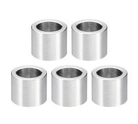 PATIKIL Distanziali Acciaio Inossidabile M8, 5Pz Rondelle Metallici Guarnizione Acciaio Inossidabile 8,2mm ID x 12mm OD x 10mm L Rotondo Distanziatori Kit Viti da 5/16" o M8
