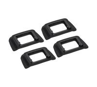 PATIKIL DK-20 Oculare Paraluce, 4 Pezzi Oculare Protettore Per Fotocamera Accessorio Di Sostituzione Per Nikon Ostacolare Riflessi E Protezione Da Graffi E Luce Solare, Nero