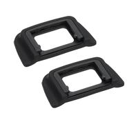 PATIKIL DK-20 Oculare Paraluce Coprioculare, 2 Pezzi Coprioculare Protettore Oculare Accessori Sostitutivi per Nikon Ostacolare Riflessi e Protezione Resistenza Graffi Luce Solare, Nero